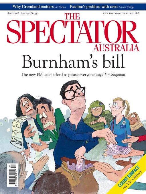 Cover image for The Spectator Australia